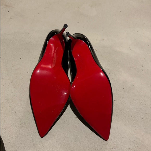 Red bottom Black Women's Heels - Picture 2 of 4